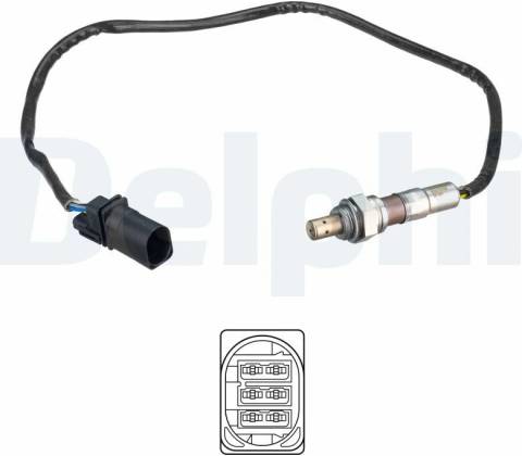 Lambda sonda DELPHI ES21219-12B1 (ES2121912B1)