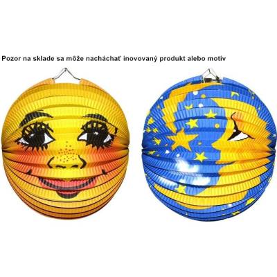 Lampión 25cm guľatý mesiac 1ks
