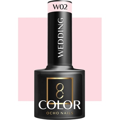OCHO NAILS Hybridný lak na nechty svadobný W02 -5 g