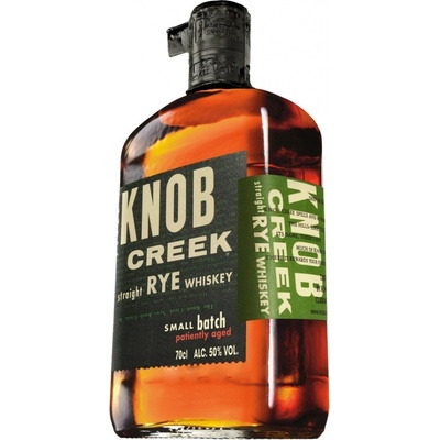 Knob Creek Rye 50% 0,7 l (čistá fľaša)