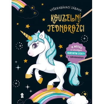 Vyškrabávací obrázky Vyškrabávací zábava Jednorožci