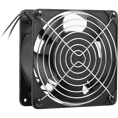 Lanberg fan for 10" & 19" rack wall-mount cabinet, 230V, 120x120x38mm, black (AK-1501-B)