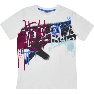 Winkiki dětské tričko s graffiti černé/bílé