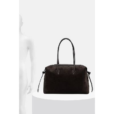Yuzefi чанта tote дамска от велур LARGE BRIOCHE DUFFLE (YUZSS26.HB.LBD.S029)