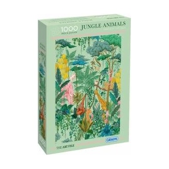 Gibsons Puzzle 1000 pieces. Animals in the jungle