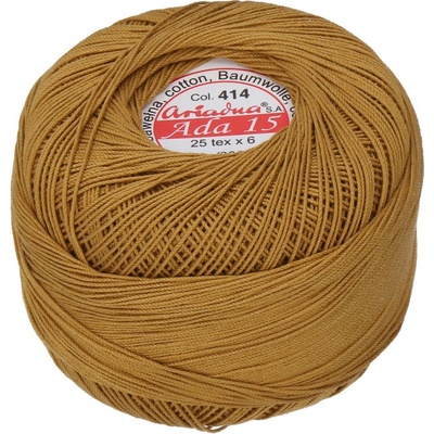 Ariadna Priadza pre frivolitky Ada 15 50 g - 0414