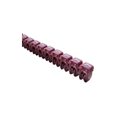Značka CAB3 0,5 - 1,5 mm² symbol "7" fialová 1200ks- balenie