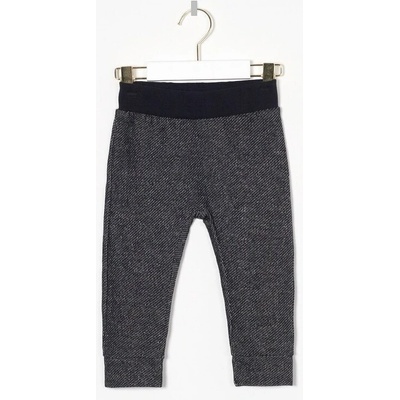 MUFFIN MODE Univerzální kalhoty s denimovou imitací černé