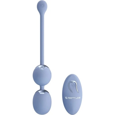Pretty Love Вибриращи топчета с дистанционно Willie сини