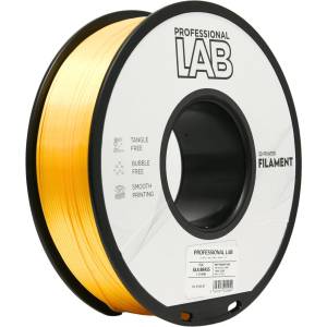 Professional Lab FG-P160-E1, 3D филамент, PLA Silk, 1, 75mm, 1000g, Жълт (Brass) (FG-P160-E1)