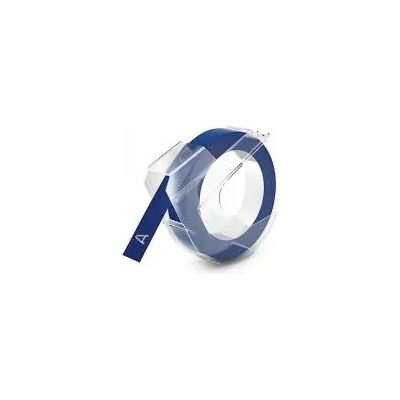 Compatible Съвместима лента с Dymo S0898140, 9mm x 3m, бял печат / син фон (S0898140)