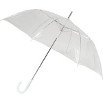 Dámský průhledný holový deštník čirý