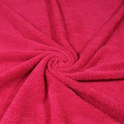 Froté fuchsie, bavlněné, 340g/m, š.150