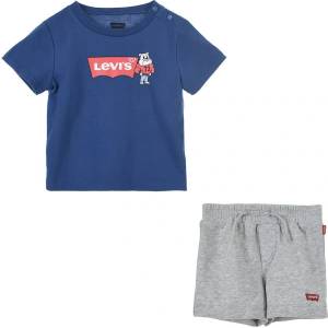Levi's Levi´s ® Mascot Batwing Short set - Blue (True Navy)