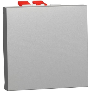 Schneider Electric SE Кръстат ключ 2 мод. цвят Алуминий Unica - NU320530 (NU320530)