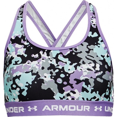 Under Armour podprsenka G Crossback Mid Printed 1369972-560 ppl