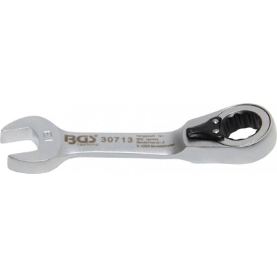 BGS technic kľúč vidlica-očko s račňou krátky 13 mm BGS 30713