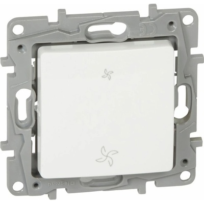 Legrand Ключ за вентилтор Legrand Niloe, бял (664791)