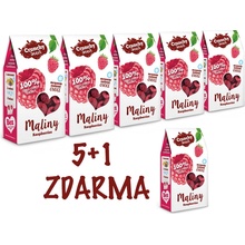 Royal Pharma Crunchy snack Mrazem sušené maliny 6 x 20 g