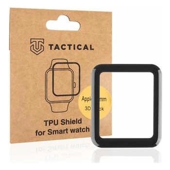 Tactical Защитно покритие с извити ръбове за дисплея на Apple Watch 45мм - Tactical TPU Shield 3D Film (черен-прозрачен) (57983106917)