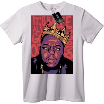 NOONEBRAND Тениска Градска Корона - XL, White