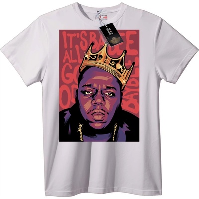 NOONEBRAND Тениска Градска Корона - XL, White