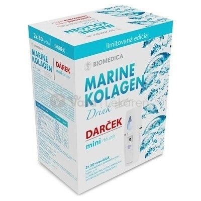 Biomedica Marine Kolagen Drink + Darček 60 vrecúšok s gélom + mini difúzer
