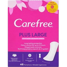 Carefree Plus Large slipové vložky so sviežou vôňou 46 ks