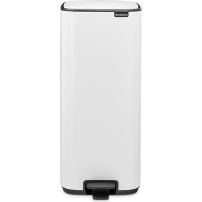 Brabantia Pedálový odpadkový kôš BO 30 l, biela, oceľ, Brabantia (BRAB236921)