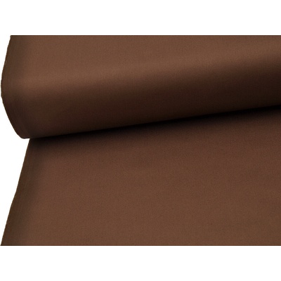 Mirtex Látka kepr ESTEX 240/19 Hnědá šíře 150cm Zbytková metráž