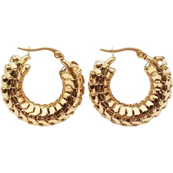 HARAHU Обици al-28371 - Златна / Тип2 kp28371 (al-28371)