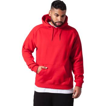 Urban Classics Мъжки изчистен червен суичър Urban Classics red TB014UB-TB014-00199 - Червен, размер S