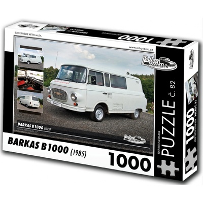 Retro-Auta č. 82 Barkas B 1000 1985 1000 dílků