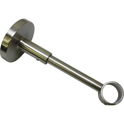 Nástenný nosník Chicago uzavretý pre 1 tyč nerezová oceľ Ø 20 mm, 12 cm