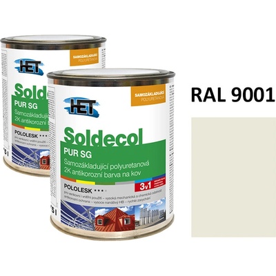 Soldecol PUR SG 0,75L RAL 9001