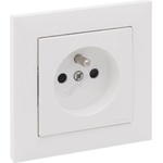 Legrand - Стенна розетка с рамка SUNO 250V бяла (LR0081A)