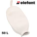 ELEFANT Мембрана за хидрофор 50 л, Elefant, с опашка, бяла, EPDM (UNI-010578)