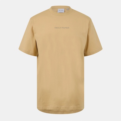 Daily Paper Тениска Daily Paper Men's Short Sleeve Crew Neck T-Shirt - Taos Beige