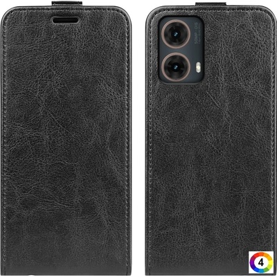 Motorola Moto G85 Flip2 Кожен Калъф и Скрийн Протектор