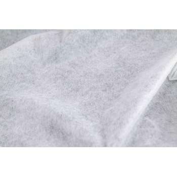 Zažehlovací vlizelín šírky 90 cm - biely - 26 g/m²