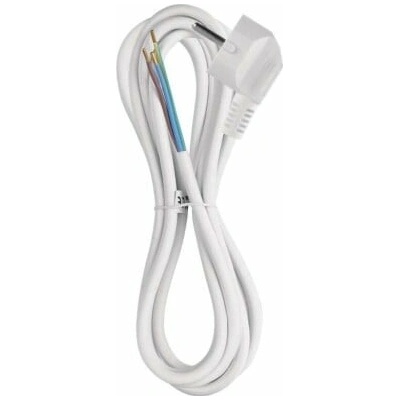 Flexo 3× 1,0mm2 3m bílá S14313