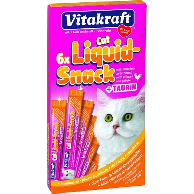 Vitakraft Liquid snack Taurin kuře 6 x 15 g