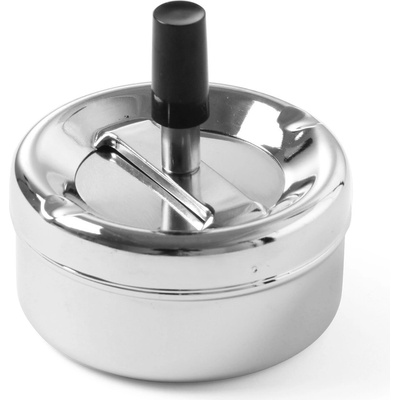Hendi Popelník s tlačítkem o průměru 90 mm 440209 inox