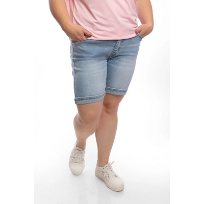 M.SARA dámské džínové kraťasy Simone light světle modrá