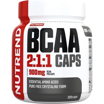 Nutrend BCAA 2: 1: 1 Caps, 300 Capsules