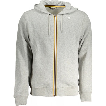 K-WAY pánska mikina na zips šedá