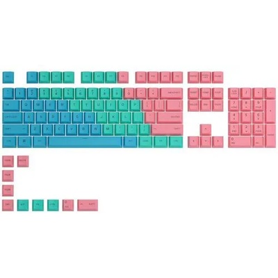 Glorious Капачки за механична клавиатура Glorious GPBT Doubleshot 114-Keycap Pastel US-Layout (GL-KEY-GAKC-156)