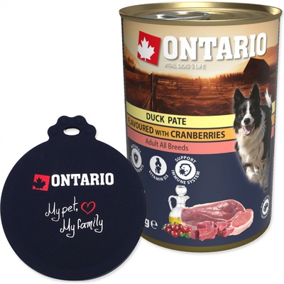 Ontario Duck Pate flavoured with Cranberries 400 g