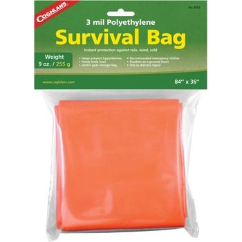 Coghlans Бивак чувал Coghlans Survival Bag Bivvy bag - Orange - размер 210 x 90 cm (561-0109-0111)