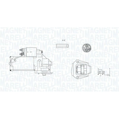 żtartér MAGNETI MARELLI 063721245010